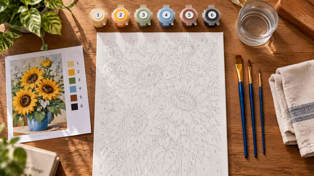 How to Do Paint by Numbers