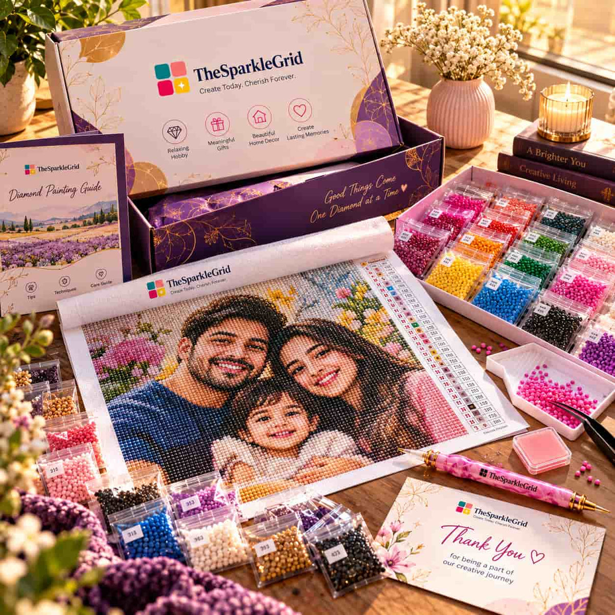custom diamond painting kit review