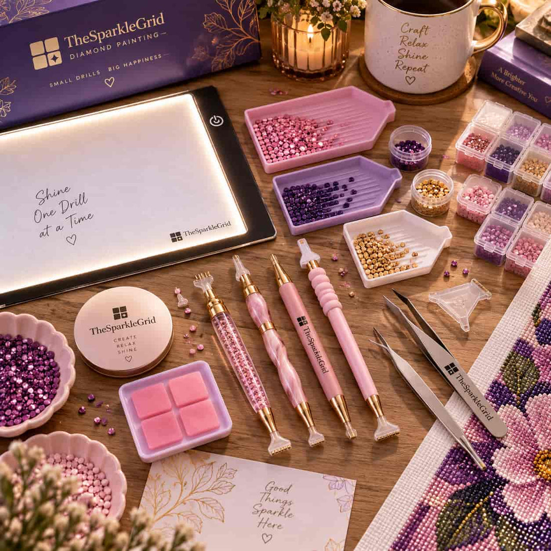 Diamond Painting Supplies: The Complete Kit Checklist